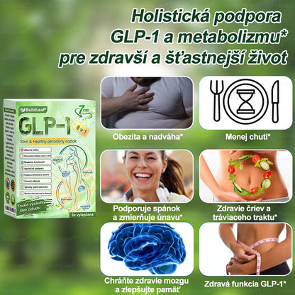 BuildLeaf® GLP-1 8-v-1 Fit & Vital Perorálny Roztok✅ (Len raz denne, viditeľné zmeny už za 7 dní) Pre obezitu, kardiovaskulárne ochorenia, cukrovku, spánkové apnoe, zdravie čriev, problémy s kĺbmi a ďalšie